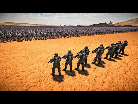 10 RENEGADE MILITIA VS 1,000,000 ZOMBIES - Ultimate Epic Battle