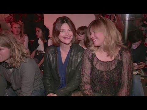 Models on the runway for the Andrew GN Ready to Wear Fashion Show in Paris