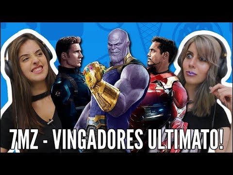 JOVENS REAGEM A RAP DO THANOS, HOMEM DE FERRO, CAPITÃO AMERICA E HULK - NERD HITS - 7 MINUTOZ