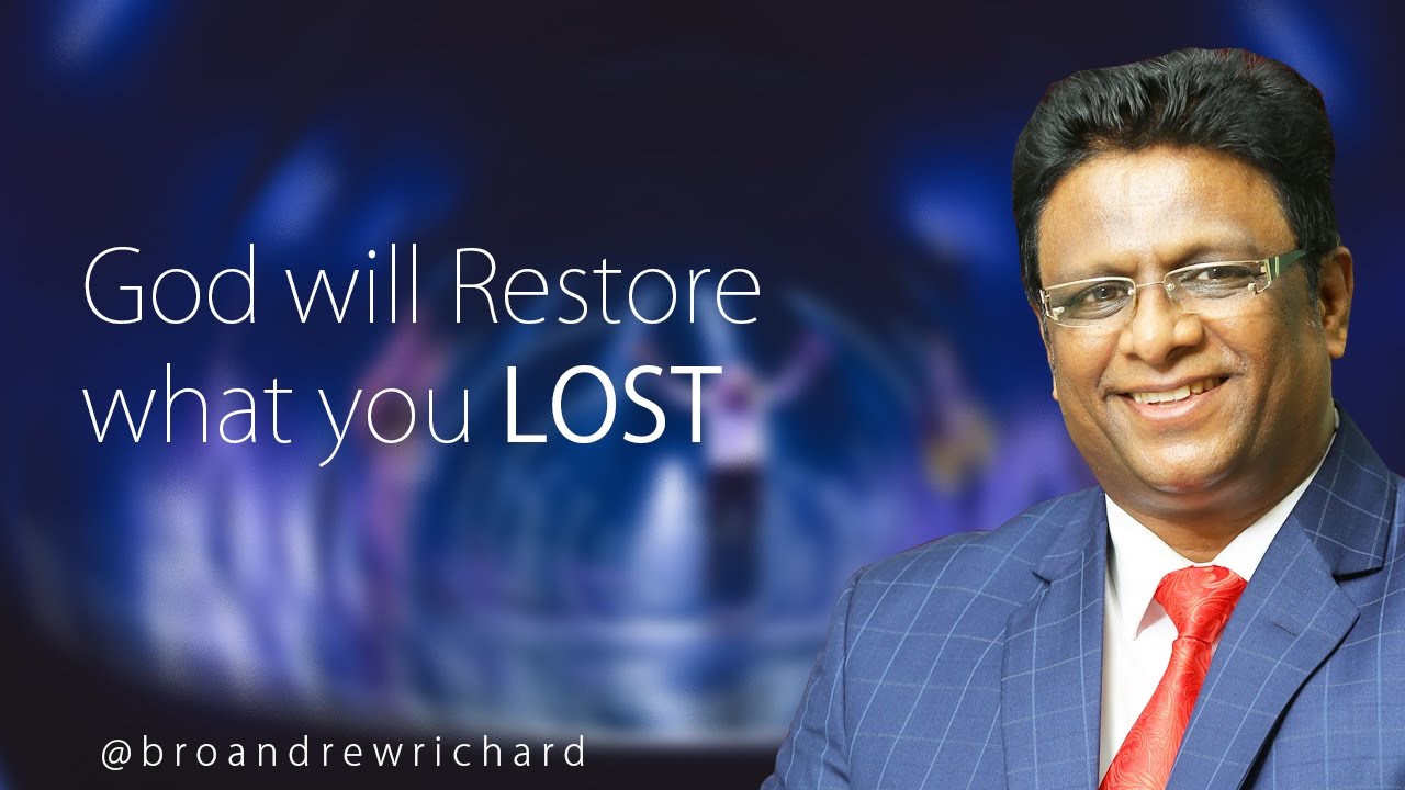 Bro Andrew Richard Live - God will restore what you lost