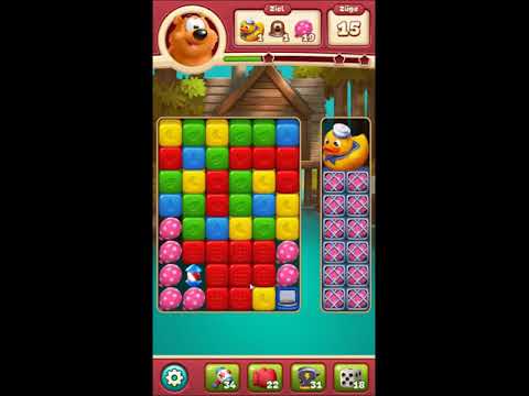 Toon Blast Level 2216 - NO BOOSTERS 🐻🐺🐱 | SKILLGAMING ✔️