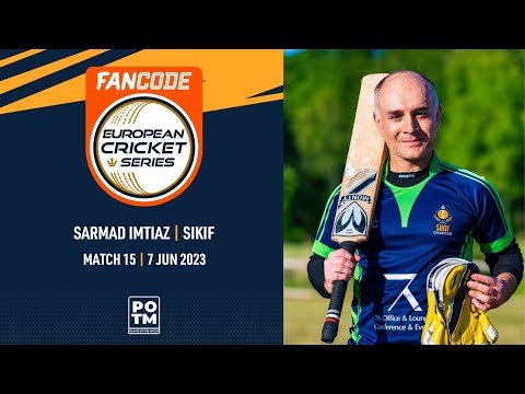 POTM: S.Imtiaz - SIK vs STG | Highlights | FanCode ECS Sweden | 7 June 2023 | ECS23.430