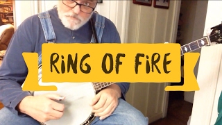 Ring of Fire - Bluegrass Banjo - Walk Thru and Demo