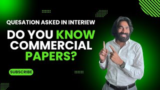 Money Market - Commercial Papers | Investment Banking and Fund Accounting Interview Preparation