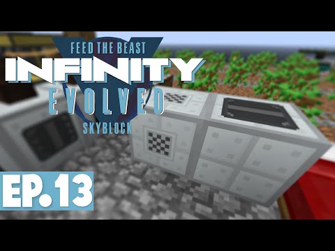 FTB INFINITY EVOLVED SKYBLOCK - URANIUM 238 & THERMAL CENTRIFUGE! #13 [Modded FTB Skyblock]