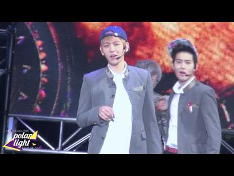 [POLAR LIGHT]130804 부산 현인가요제 으르렁(Growl) BAEKHYUN cut