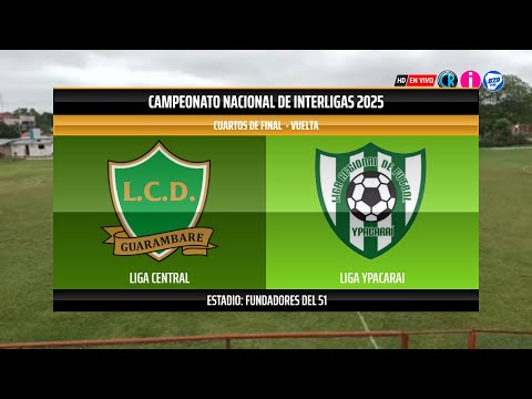 🔴 EN VIVO | LIGA CENTRAL VS LIGA YPACARAI #SUB15 - LIGA CENTRAL VS  LIGA ITEÑA#SUB17