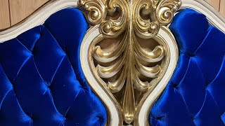 How I Updated A French Provincial Headboard