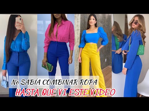 Moda 2023 OUTFITS LOOKS Y COMBINACIONES | Fashion AGREGA COLOR A TU LOOK Tendencias | MODA MUJER 23