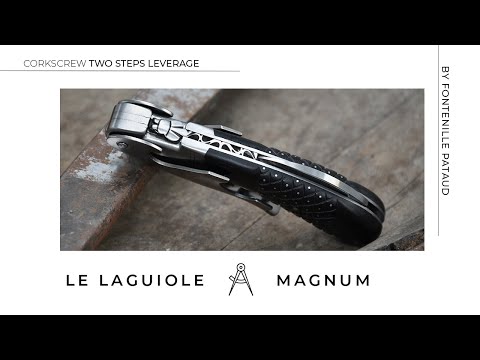 Laguiole Magnum Corkscrew Guideline