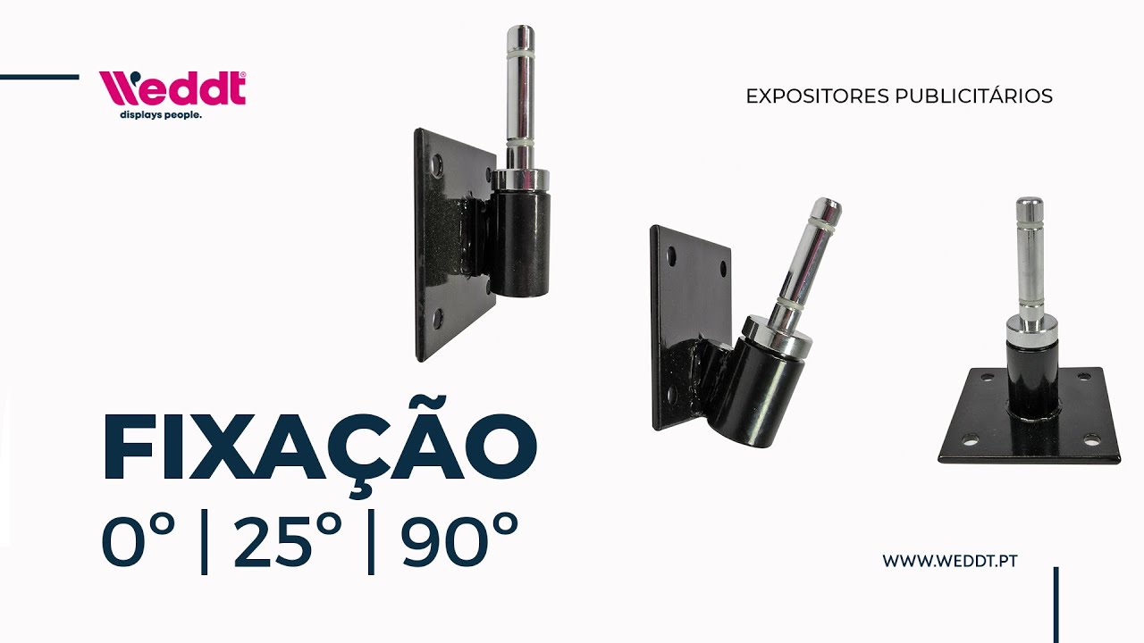 FIXAÇÃO 0º . 25º . 90º
