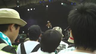 Jah Wobble &amp; Keith Levene Poptones live Metal Box in Dub Fuji Rock Festival 2012