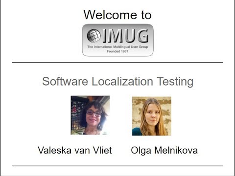 Software Localization Testing :: IMUG 2017.05.18