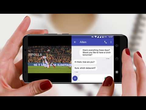 Go Split screen on Wieppo S8
