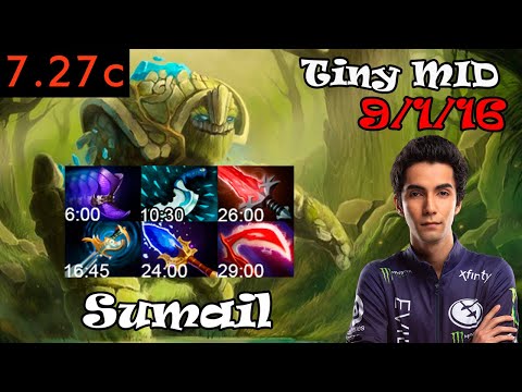 Sumail Tiny | Full Gameplay 7.27c | Dota 2 Pro Replays