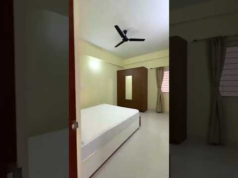Video thumbnail for A512: Fully Furnished 2 BHK Flat for rent in Hennur | Kots Byrathi