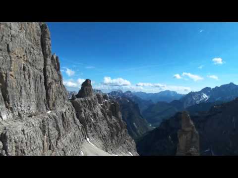 Campanile di val Montanaia e Croda  Cimoliana