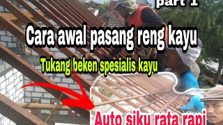 Download lagu cepat mudah cara pasang reng kayu rumahan yang benar buat pemula mp3