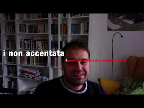 IL NUMERO DEL NOME I PARTE