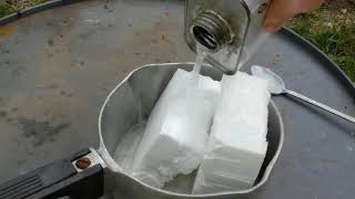 Dissolving Styrofoam with Acetone DIY Polystyrene Puddy