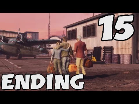 Uncharted 3 Drake's Deception Remastered Walkthrough Gameplay Part 15 PS4 Ending