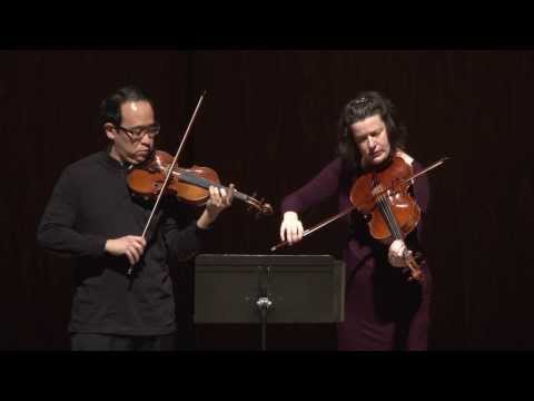 Karpen: Bicinium; Michael Lim, vln and Melia Watras, vla