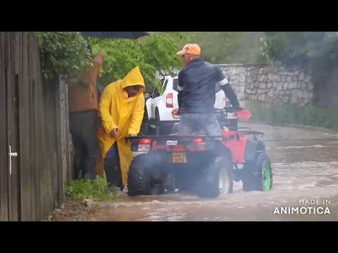 Strada inundata Steierdorf (Anina) 2020