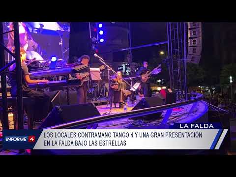 LOS LOCALES CONTRAMANO TANGO 4 Y UNA GRAN PRESENTACIÓN EN LA FALDA BAJO LAS ESTRELLAS