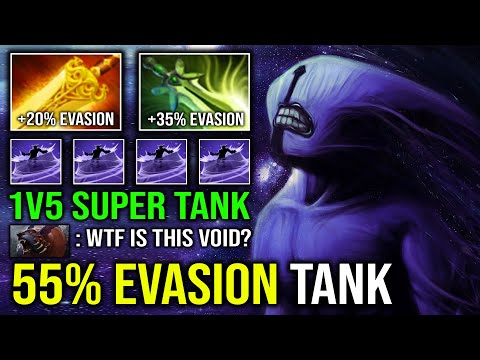 WTF Butterfly + Radiance 55% Evasion Unlimited Burning Time Dilation Faceless Void Dota 2