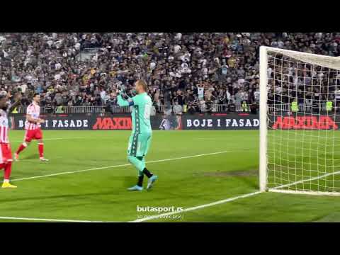 Penal za Partizan, gol Natha i slavlje Grobara (Partizan - Crvena zvezda)