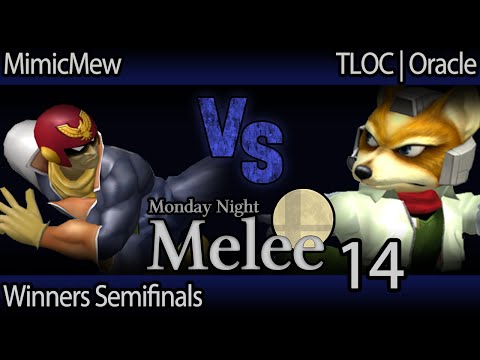 MNM14 Melee - MimicMew (Falcon) vs TLOC Oracle (Fox, Luigi) - Winners Semis