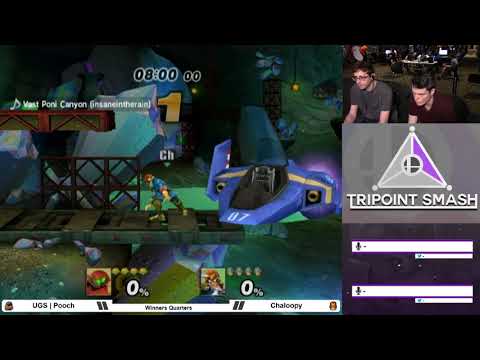 UGS | Pooch (Sheik, Samus) vs Chaloopy (Falcon) - Tripoint Smash 78 P+ Winners Quarters