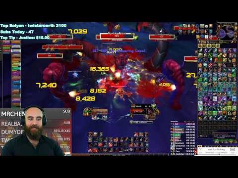 Bajheera - 469 Fury Warrior DPS Record (87.2k ST) - Heroic Ny'alotha WoW BFA 8.3