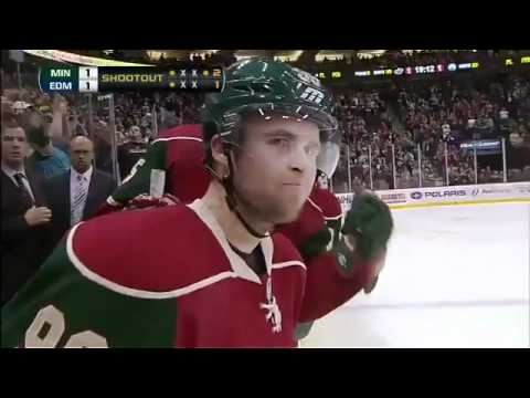 Devin Setoguchi SO Winner : Minnesota Wild vs Edmonton Oilers : October 13 2011