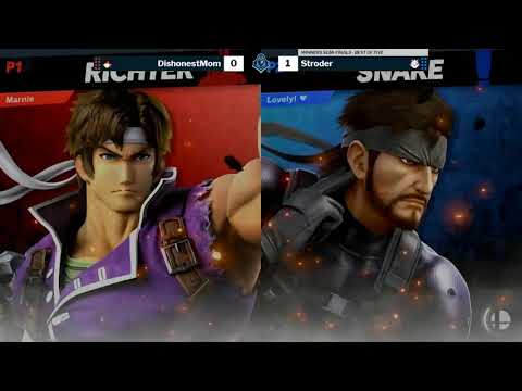 PURE Smash 22 Winners Semi-Finals - Stroder (Wolf, Snake, Terry) vs DishonestMom (Richter)