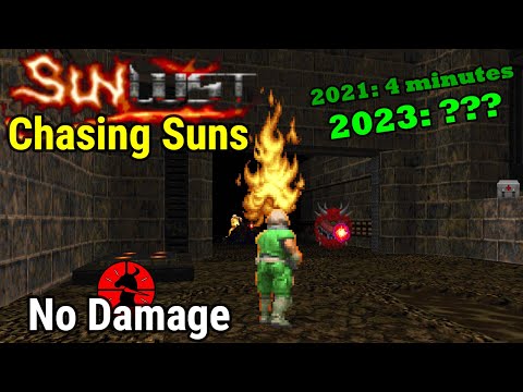 Sunlust Map 01 'Chasing Suns' Improved Reality World Record Speedrun, With Outtakes & Commentary.