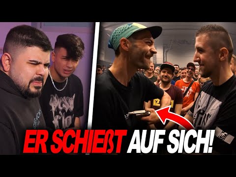 ER HAT EINE ECHTE PISTOLE DABEI! 😨😡 Yarambo VS Cris Kotzen (DLTLLY) Reaction