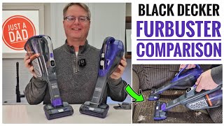 Black & Decker Furbuster Advance Clean+ vs Black & Decker dustbuster Advance Clean Pet COMPARISON