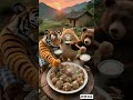 Cat Super Power Cooks Breakfast AI Animated Cat Story Cute Orange Cat Daily Life