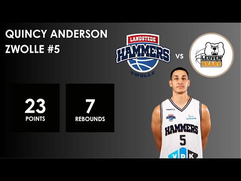Quincy Anderson | Zwolle vs Leuven (3.16.2025)