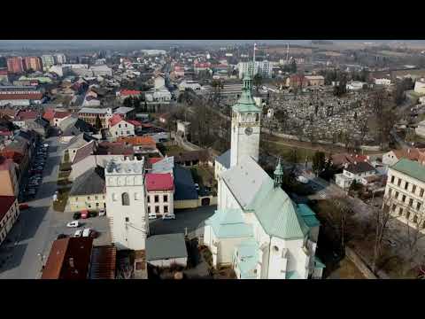 Lipník nad Bečvou z dronu