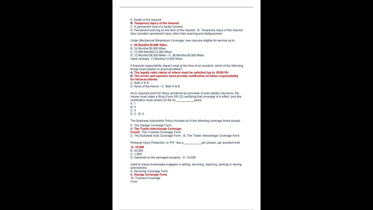 2023 2024 FLORIDA CLAIMS ADJUSTER EXAM ACTUAL TRIAL EXAM REAL QUESTIONS & ANSWERS W RATIONALES A+ GR