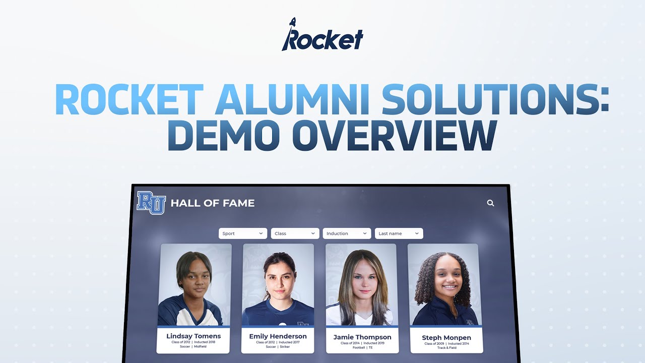 Rocket Alumni Solutions: Demo Overview
