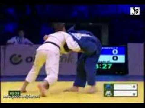 Judo EC 2008 Lissabon Kedelashvili (GEO) - Ungvari (HUN)