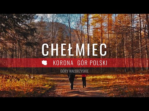 Chełmiec - jesienne wejście niebieskim szlakiem - Góry Wałbrzyskie - Korona Gór Polski - film w 4K