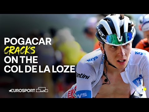 'I'm gone. I'm dead' - The moment when Tadej Pogačar's Tour de France hopes ended in heartbreak 💔