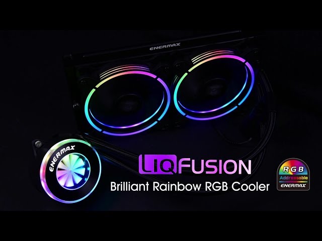 Enermax LiqFusion 240 Kit de Refrigeração Líquida LED RGB video