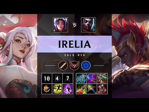Irelia Mid vs Ekko - EUW Grandmaster Patch 25.09