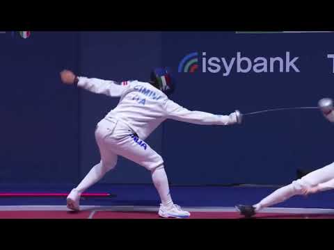 Epee Fencing - Simply beautiful! | Cimini G vs Bardenet A