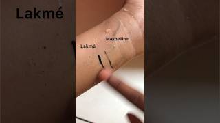 Maybelline Vs Lakmé #eyeliner #makeup #shorts